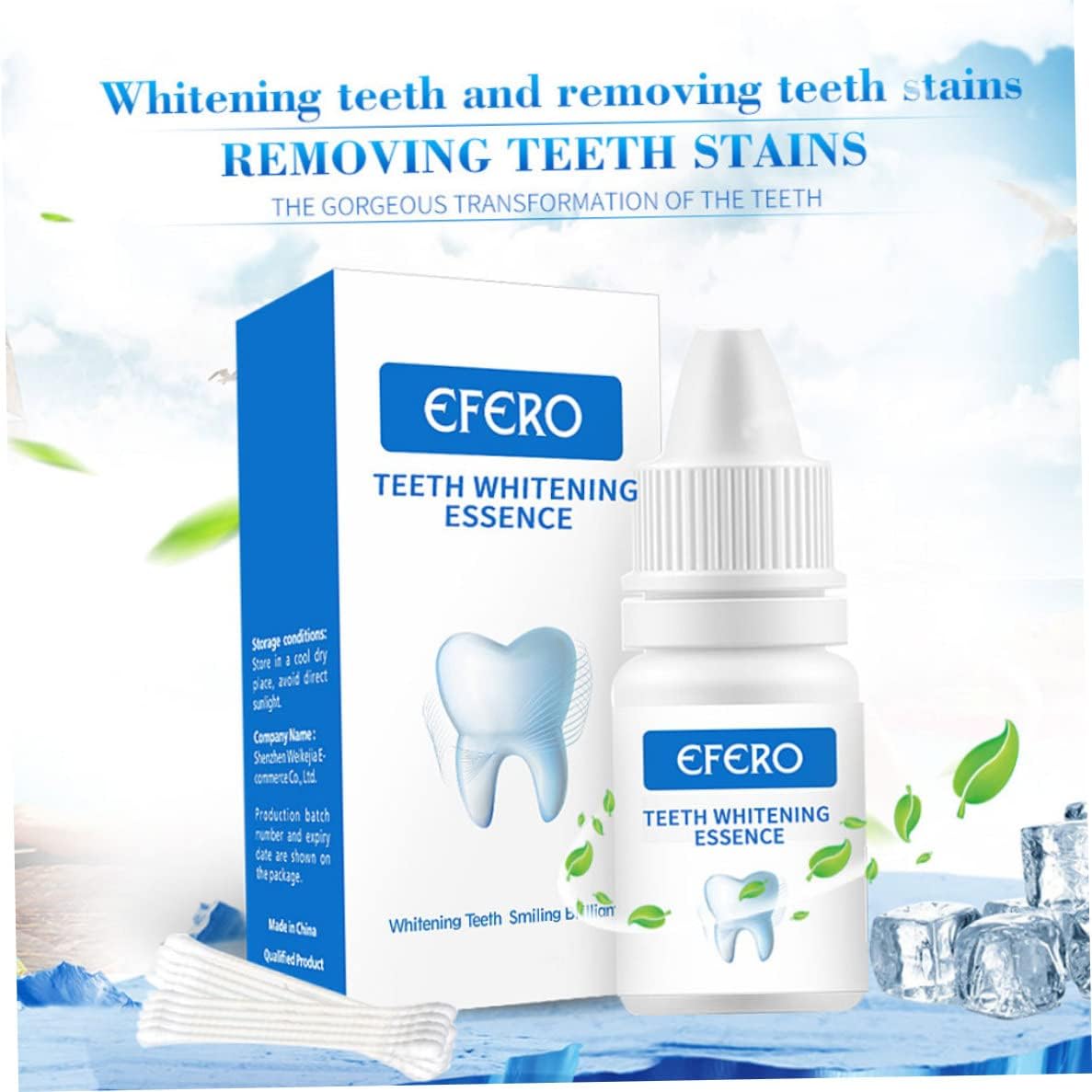 Essence de blanchiment des dents EFERO