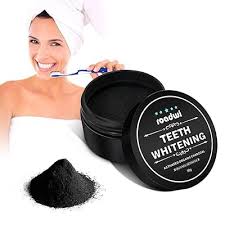 Poudre de charbon de bois ,blanchiment dentaire